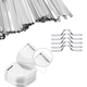 Nose Bridge Strip 85mm Aluminum Nose Wire Strips For Sewing Mask Making Face Cover